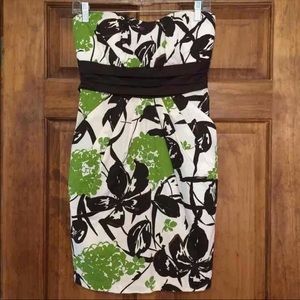 womens/jrs floral spring dress, sz 11